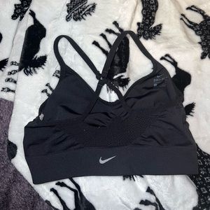 Nike black dri-fit sports bra
